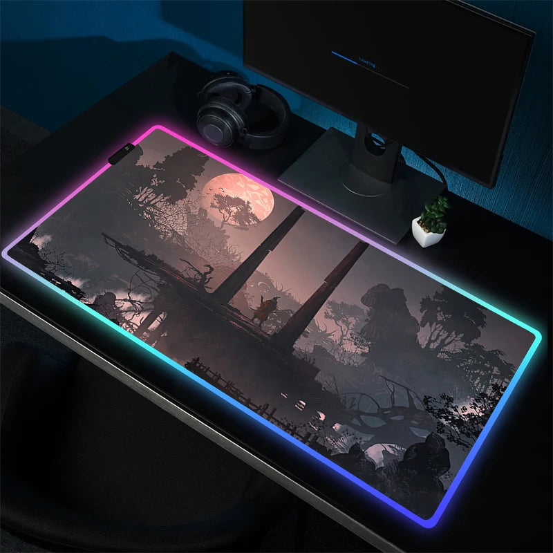 IllumiMouseMatter RGB Mouse Pad