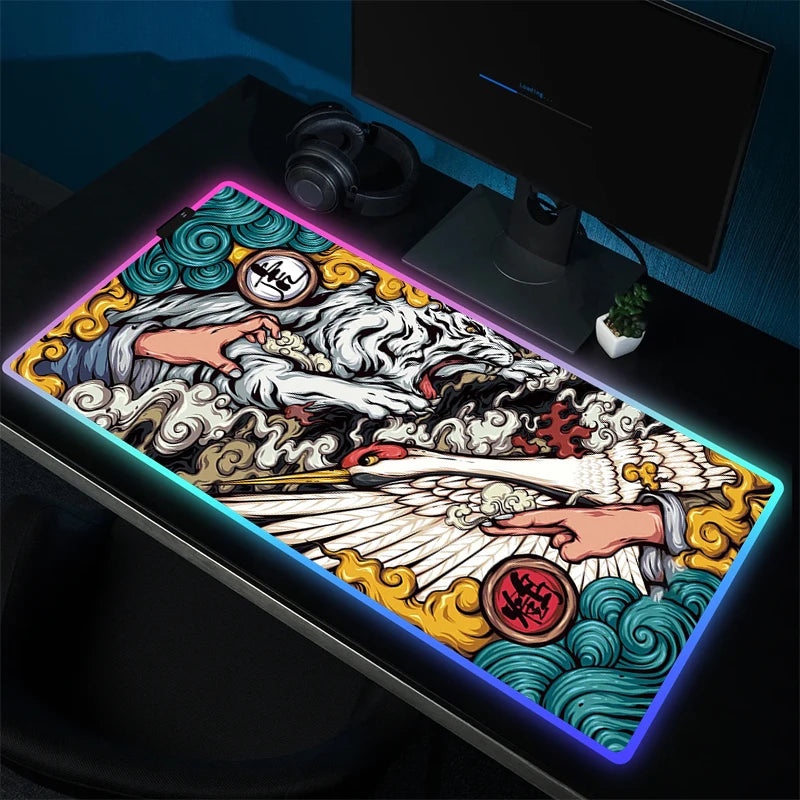 IllumiMouseMatter RGB Mouse Pad